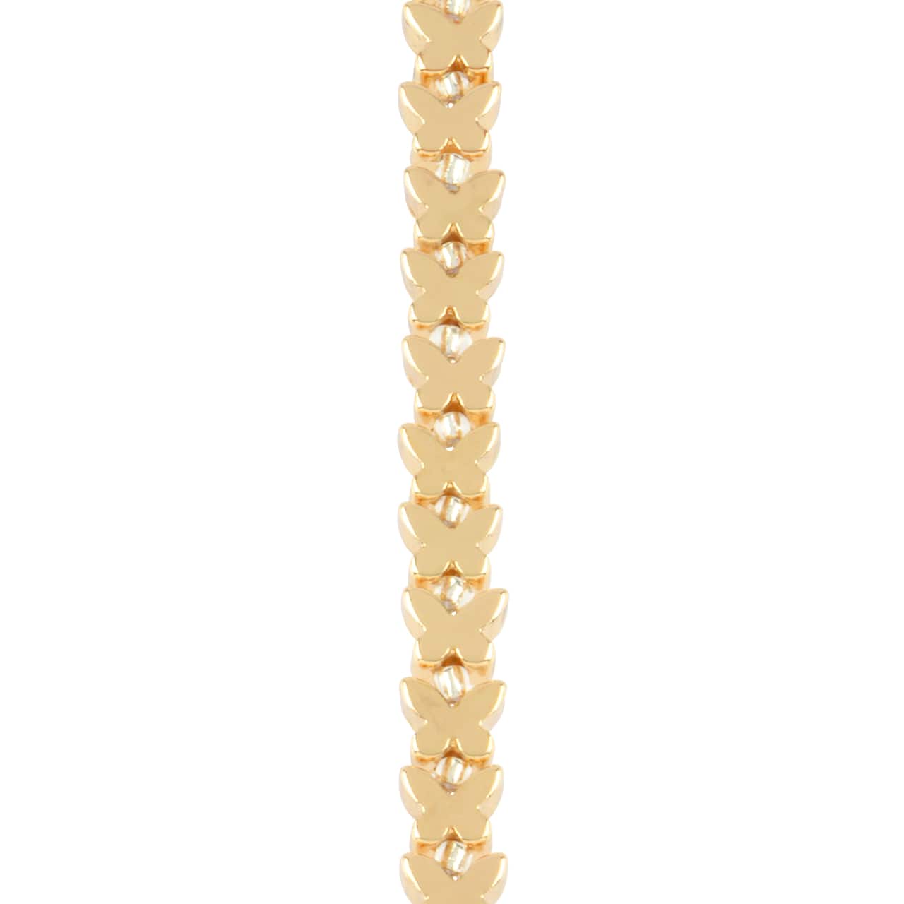 12 Packs: 23 ct. (276 total) Gold Butterfly Beads, 6mm by Bead Landing™